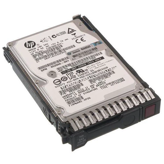 HP 300GB 6G 10K RPM 2.5-inch SFF SC Server SAS HDD